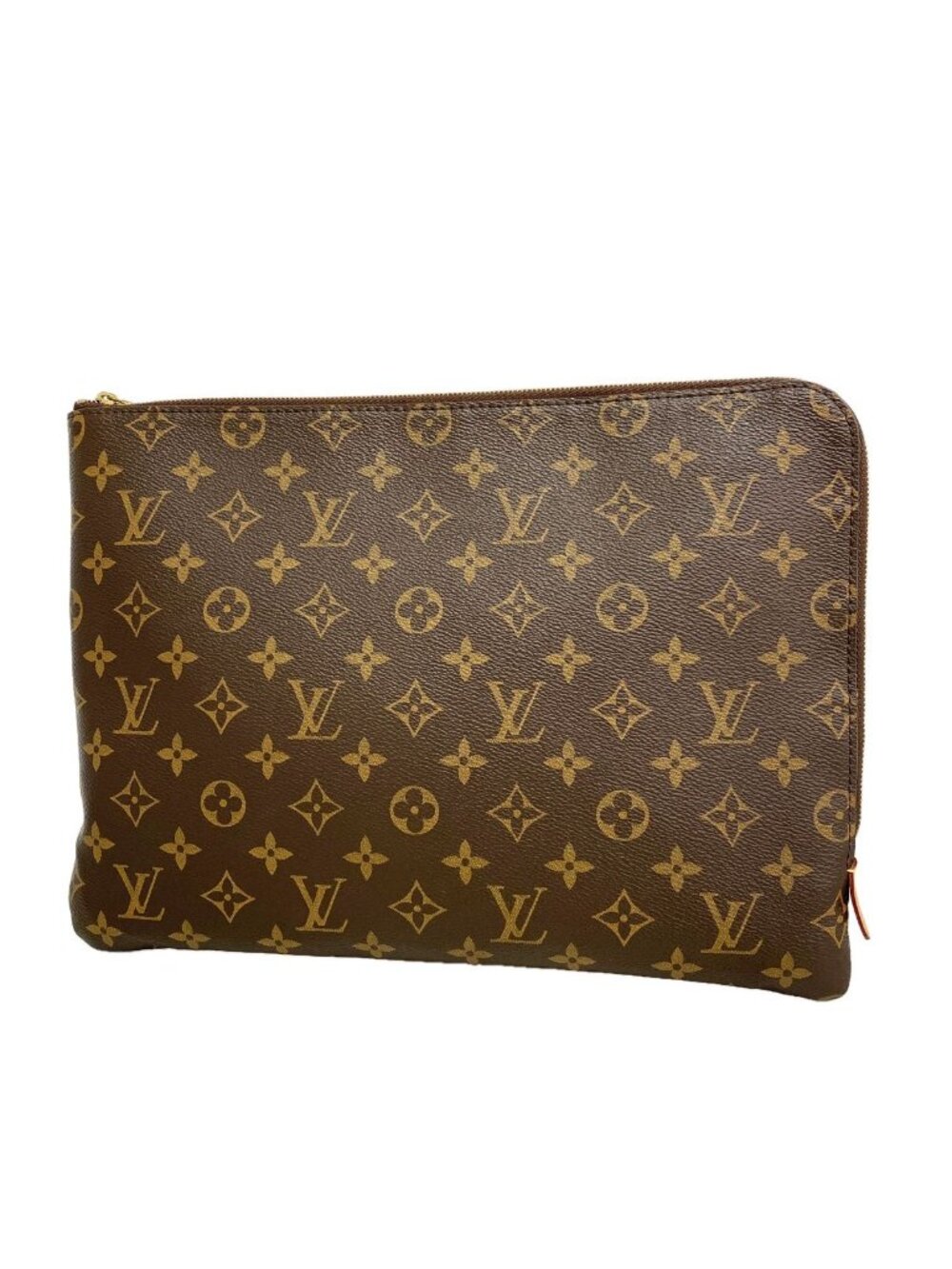 Louis Vuitton Clutch Monogram Etui Voyage MM Brown